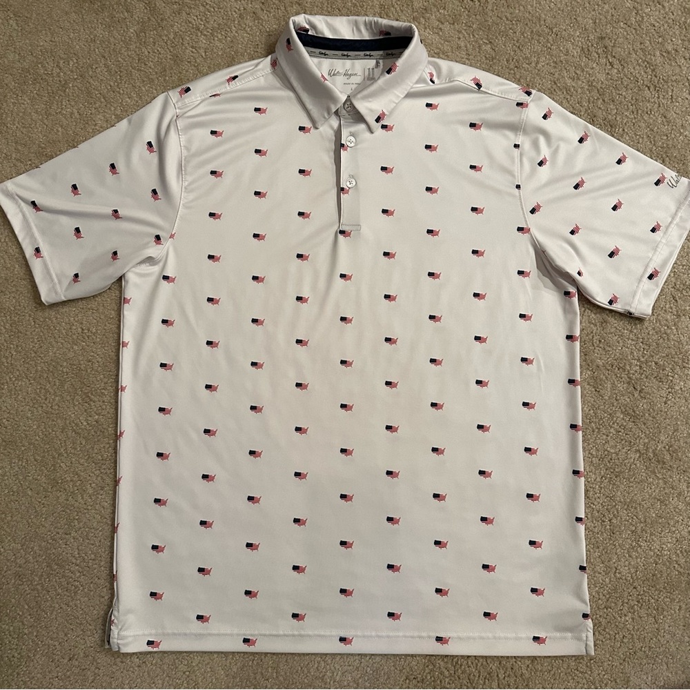 Walter Hagen Patriotic Golf Polo